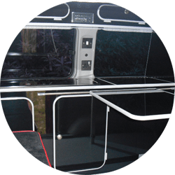 Montague campervan kitchen conversion